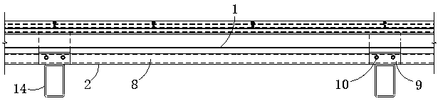 Double-layer roof system capable of improving waterproof performance