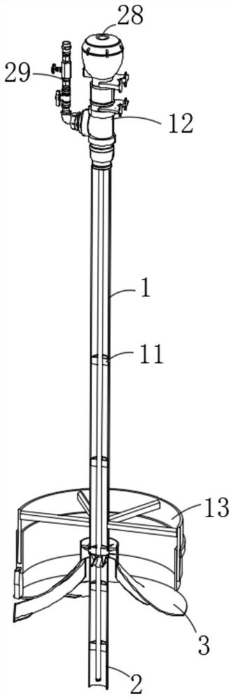 An adjustable oxygen supply system and method for an oxygen-enriched smelting furnace