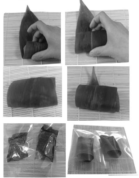 Preparation method of long-shelf-life rice cake wrapped in indocalamus leave