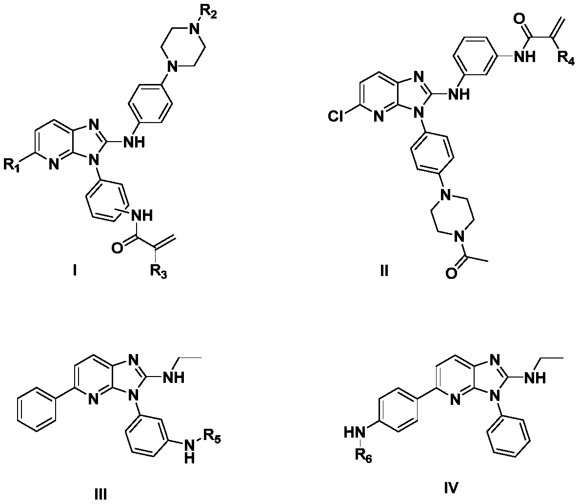 2-aminoimidazopyridine derivatives and their preparation and application