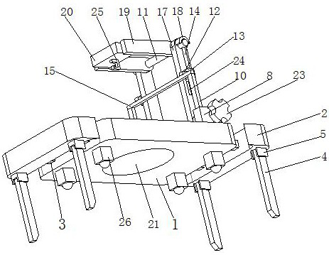 A Foldable Deep Ditch Cable Lifting Device