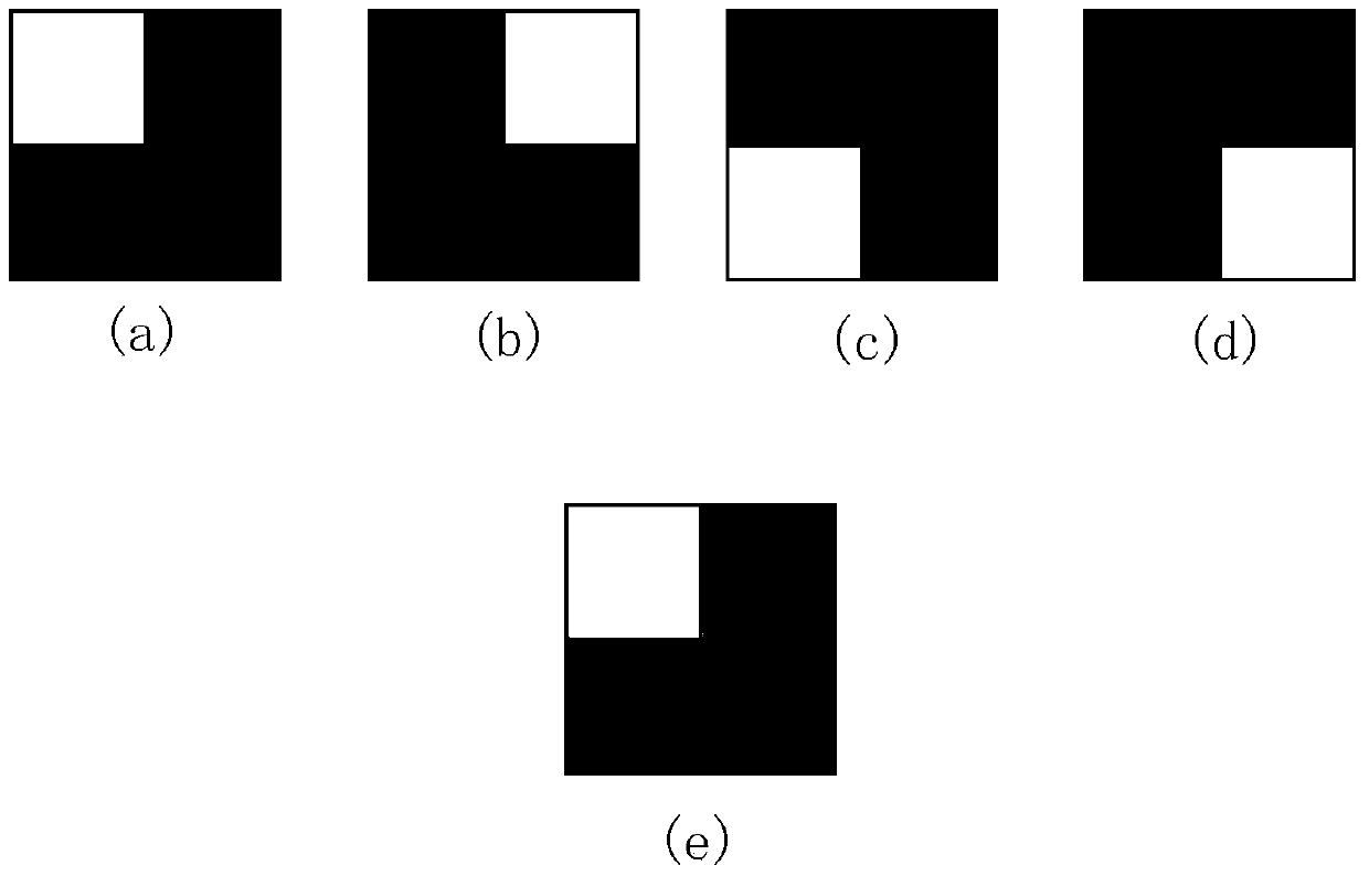 Infrared super-resolution imaging method based on time varying encoding measurement