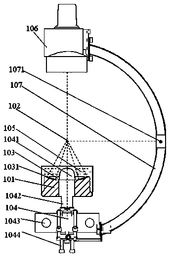 A focus therapy device and system based on x-ray positioning