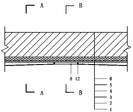 Structure of external wall facing layer
