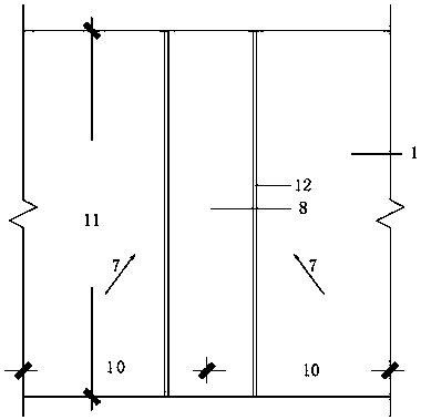 Structure of external wall facing layer