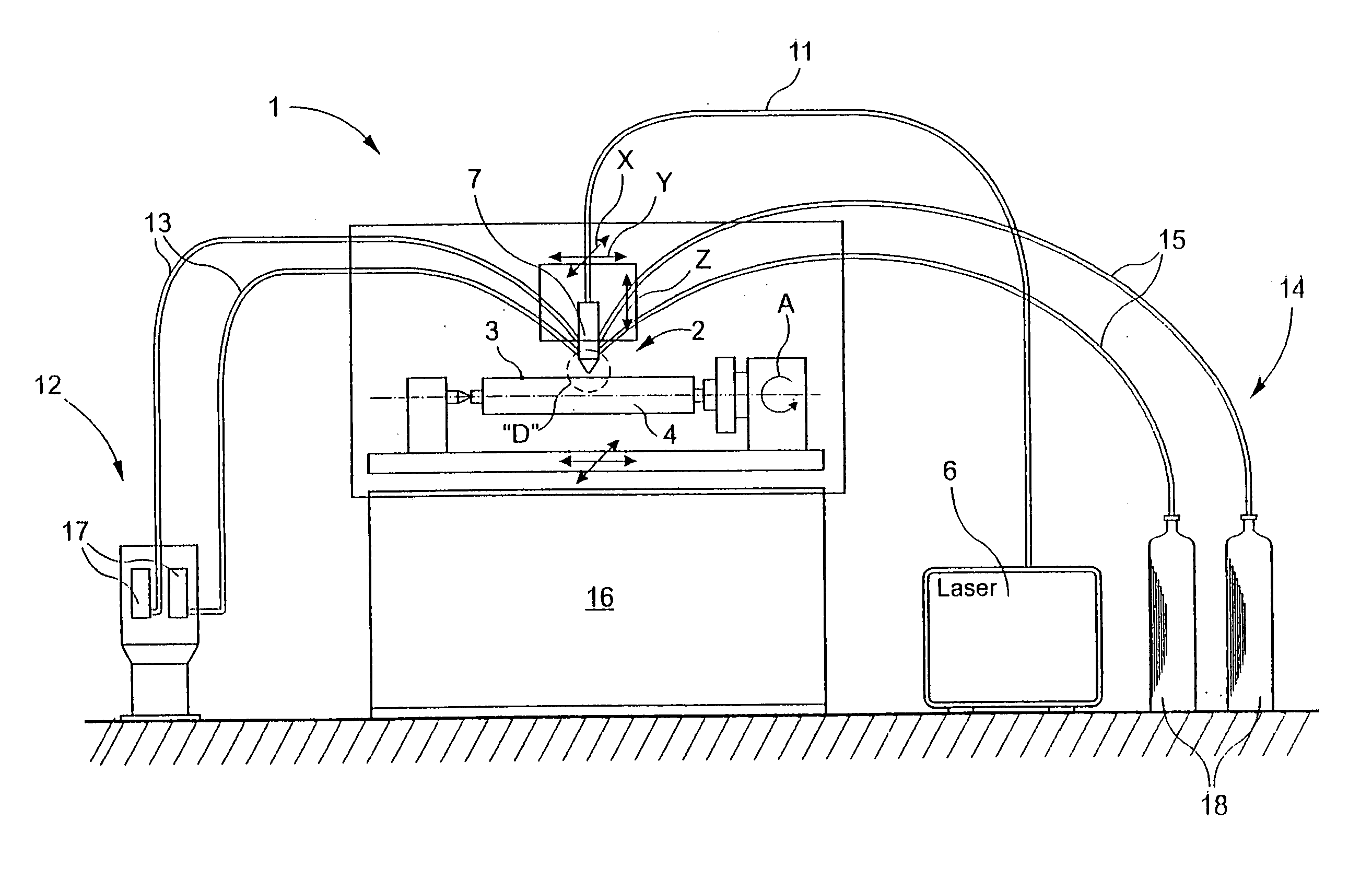 Method and device for producing a cutting or embossing roller by means of laser resurfacing welding