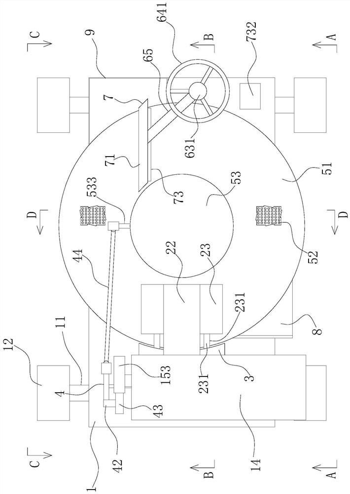 A fish meat separation device