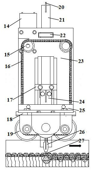 An ultra-narrow gap welding device and method for welding pipe fittings