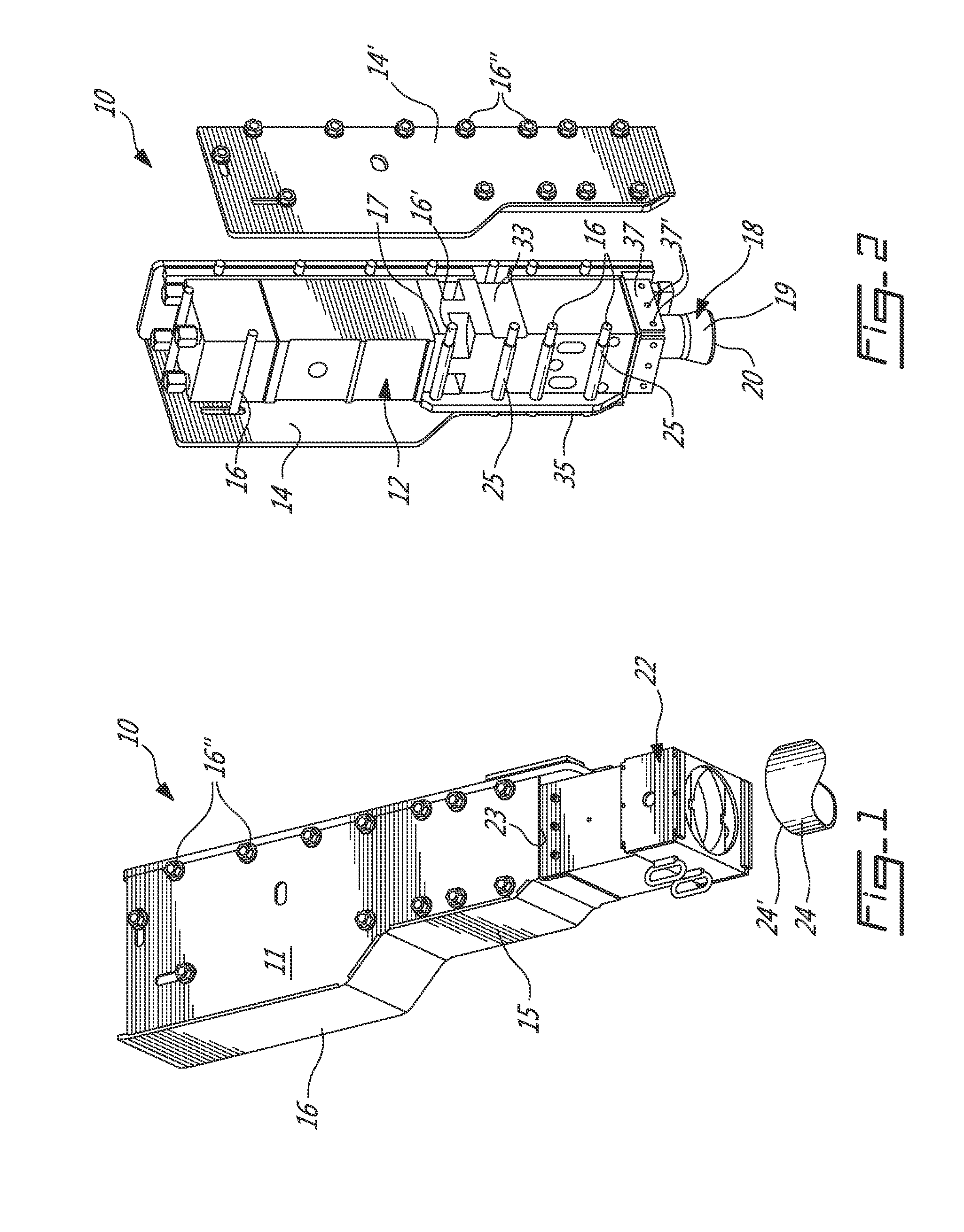 Hydraulic breaker hammer casing assembly for pile driving