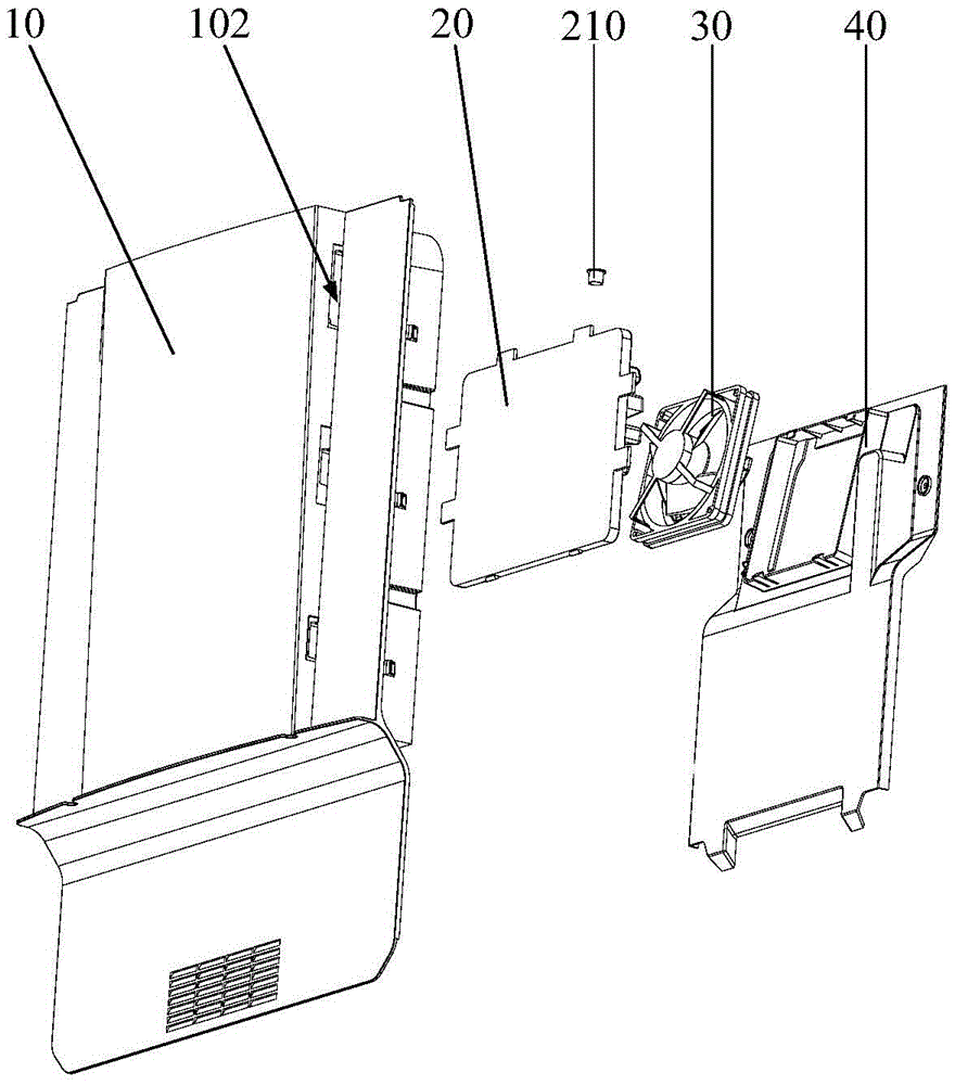 Air flue assembly and refrigerator