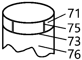 Split-out anti-leakage quantitative visible easy-pressed surface sampling culture dish