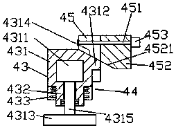 Steel pipe surface polishing and grinding device