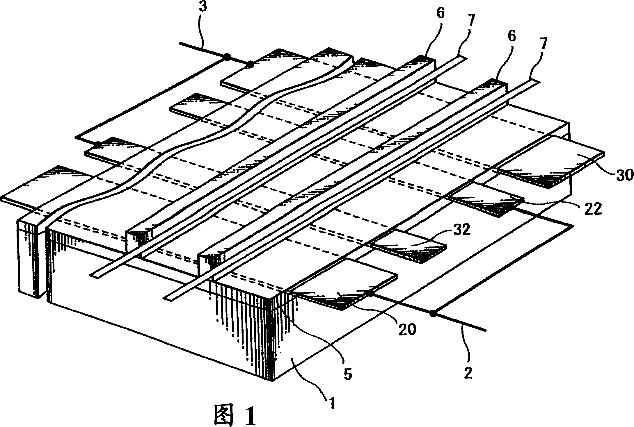 Discharge type display device