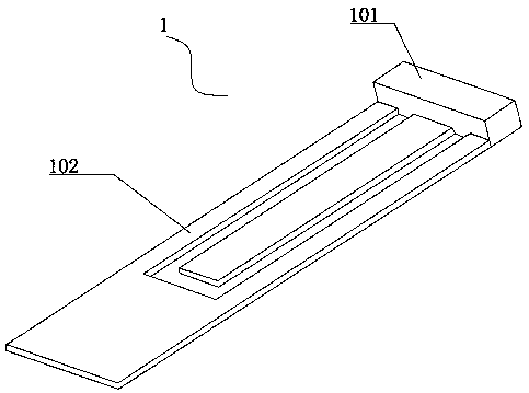 Friction energy collector and preparation method thereof