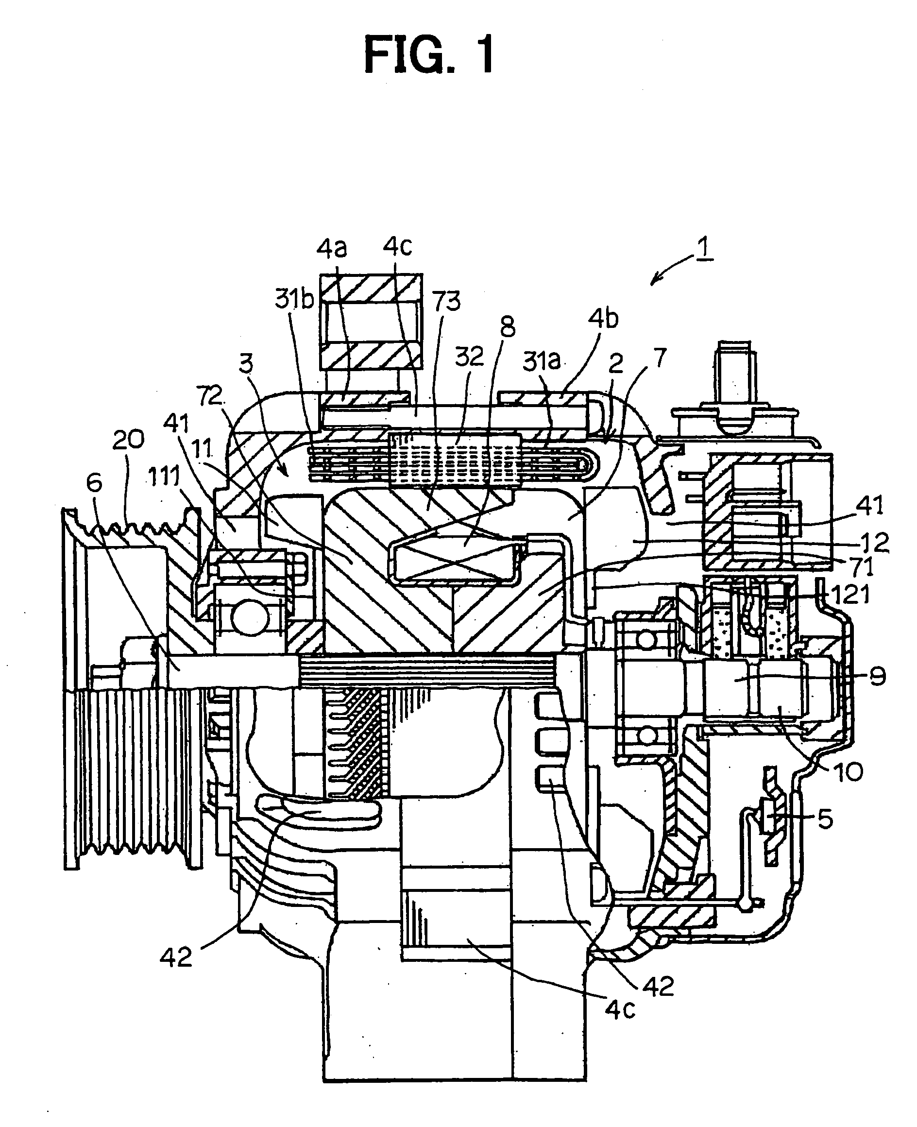 Stator for vehicular rotary electric machine and a manufacturing method thereof