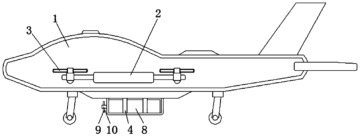 Automatic drive unmanned aerial vehicle