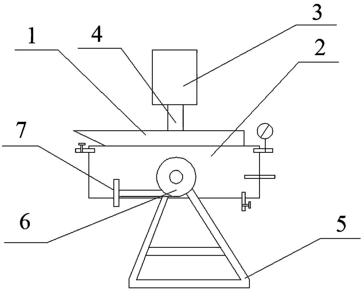 Device and method used for decocting jam