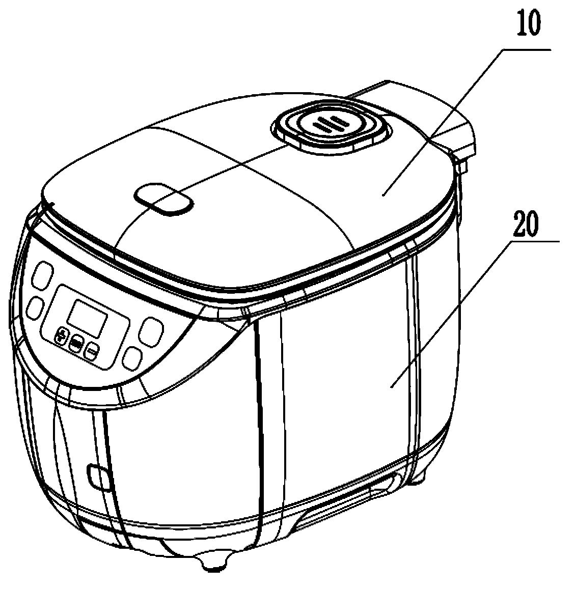 Full-automatic household steamed bun making machine