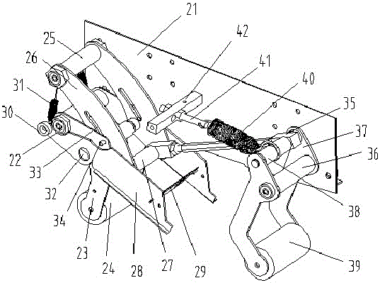 Handheld paper box opening sealing mechanism