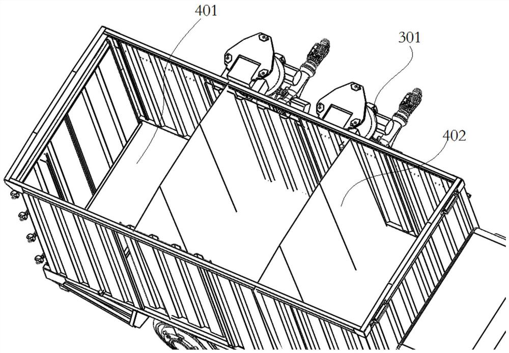 Garbage collection platform based on unmanned driving technology and path planning method thereof