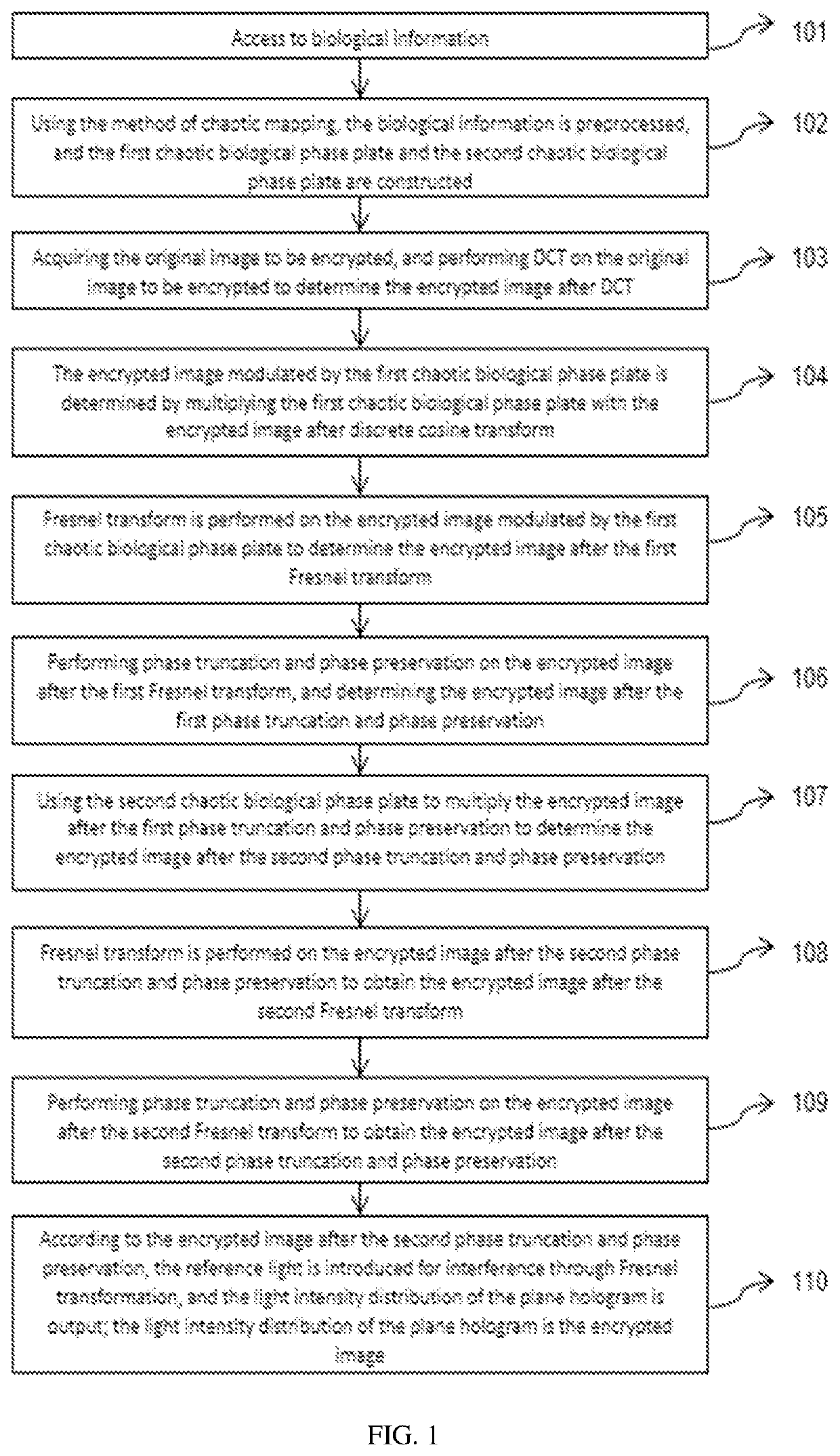 Methods for optical image encryption and decryption based on biological information