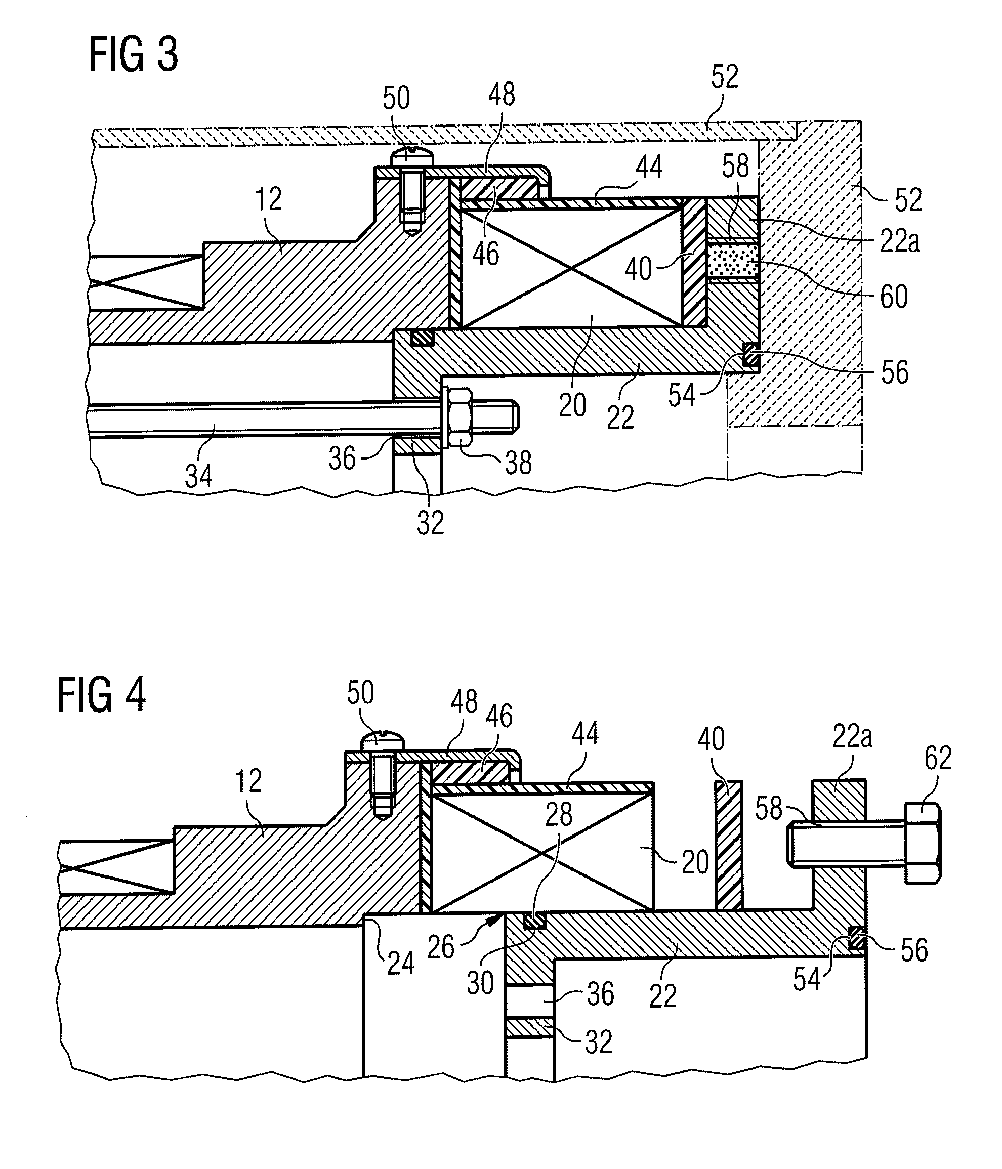 Wound In-Situ Moulded Magnet End Coil and Method for Production Thereof