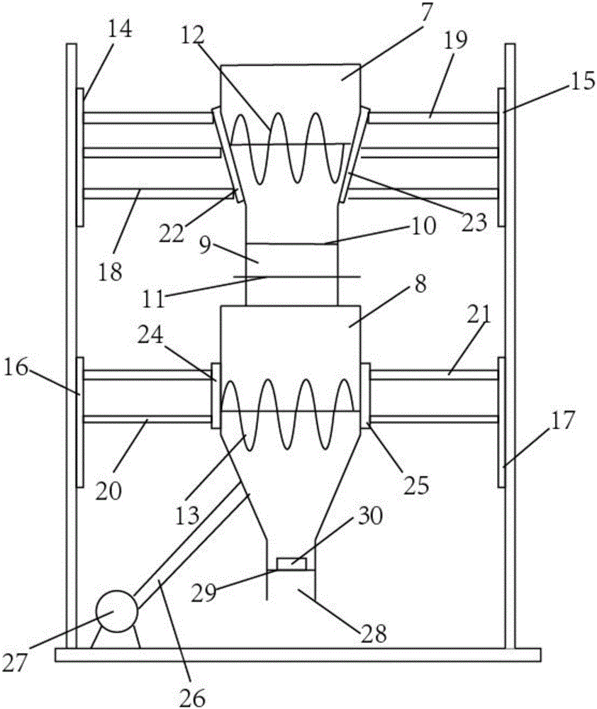 Film winding and cooling device and application thereof