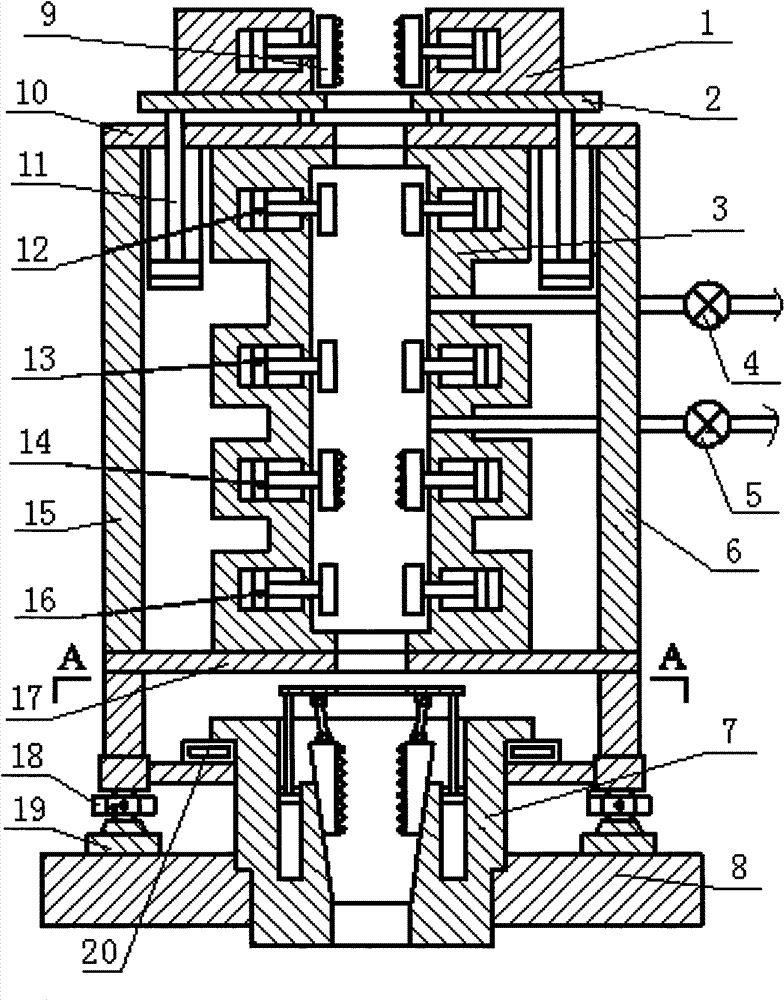Continuous cyclic drilling device