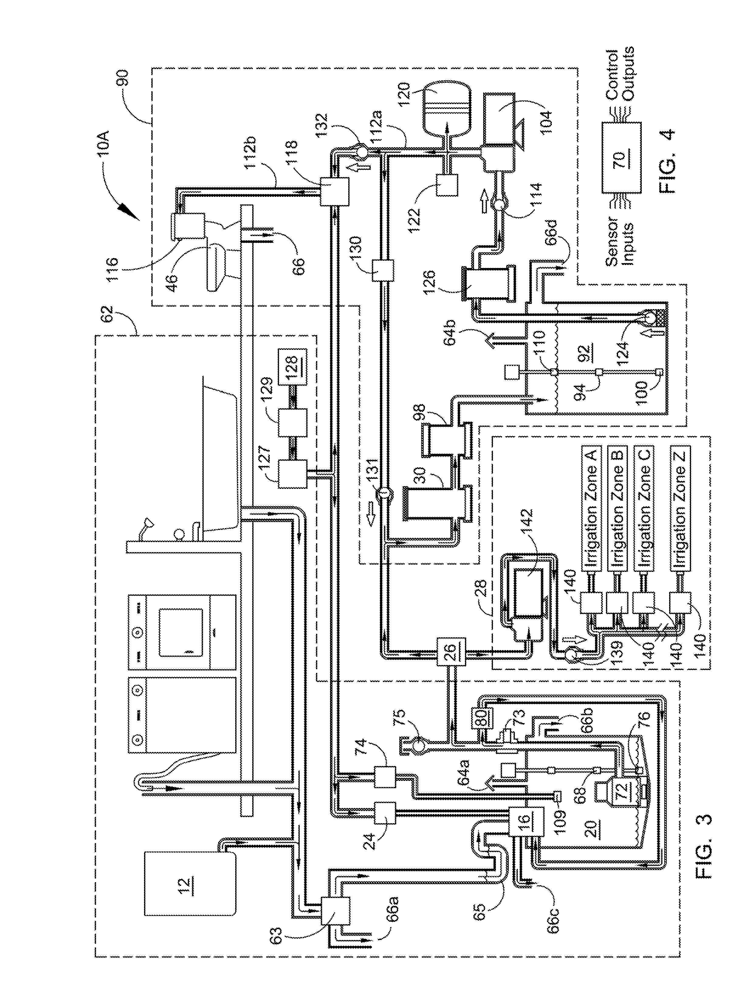 Grey water processing and distribution system