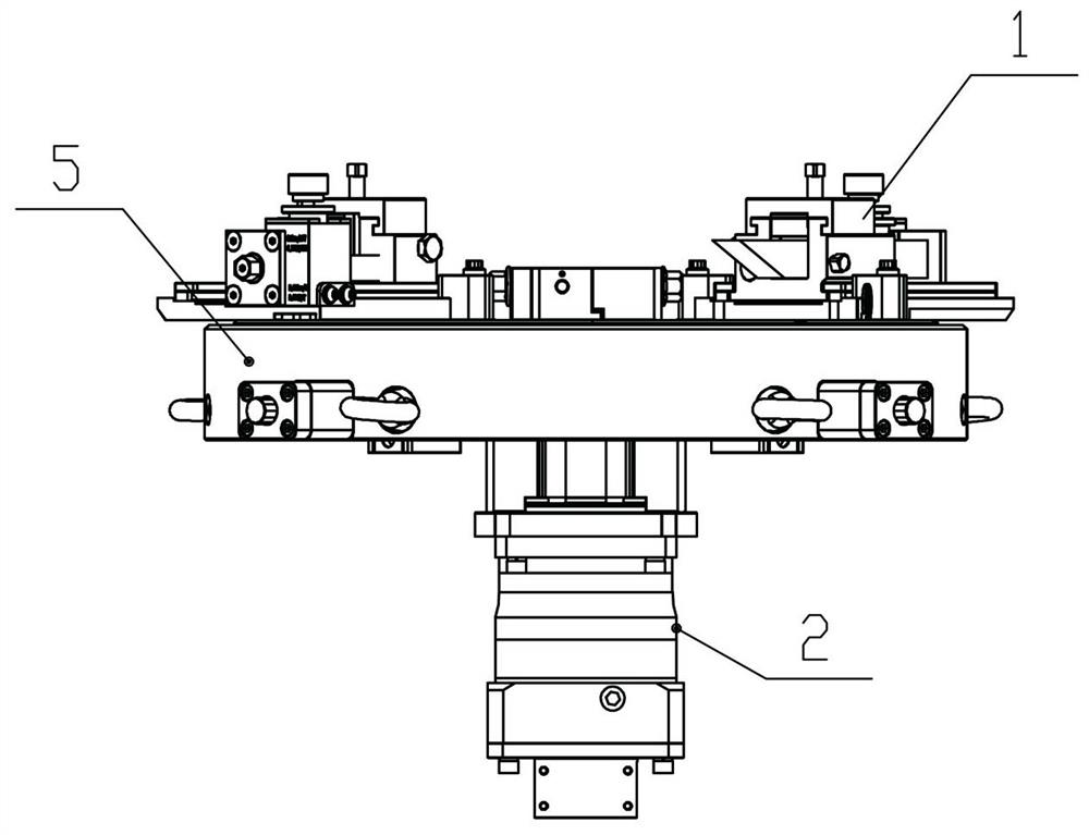 Rotary groove cutting device