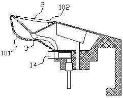 Snake venom picking device