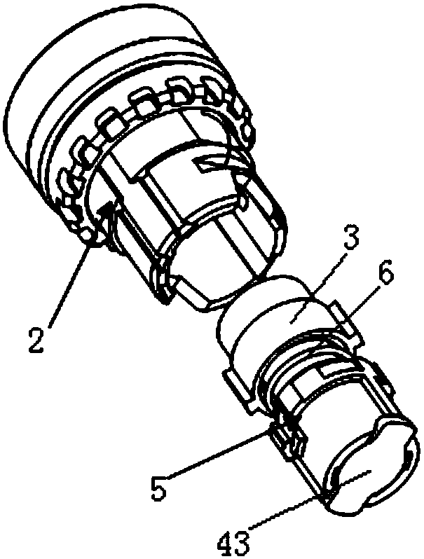 An emergency stop button and its assembly method