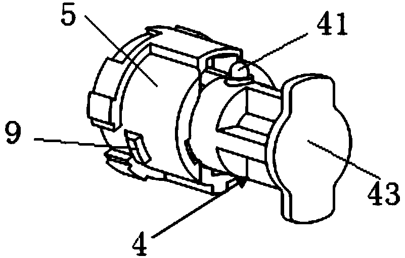 An emergency stop button and its assembly method