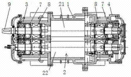 Novel screw expanding power machine