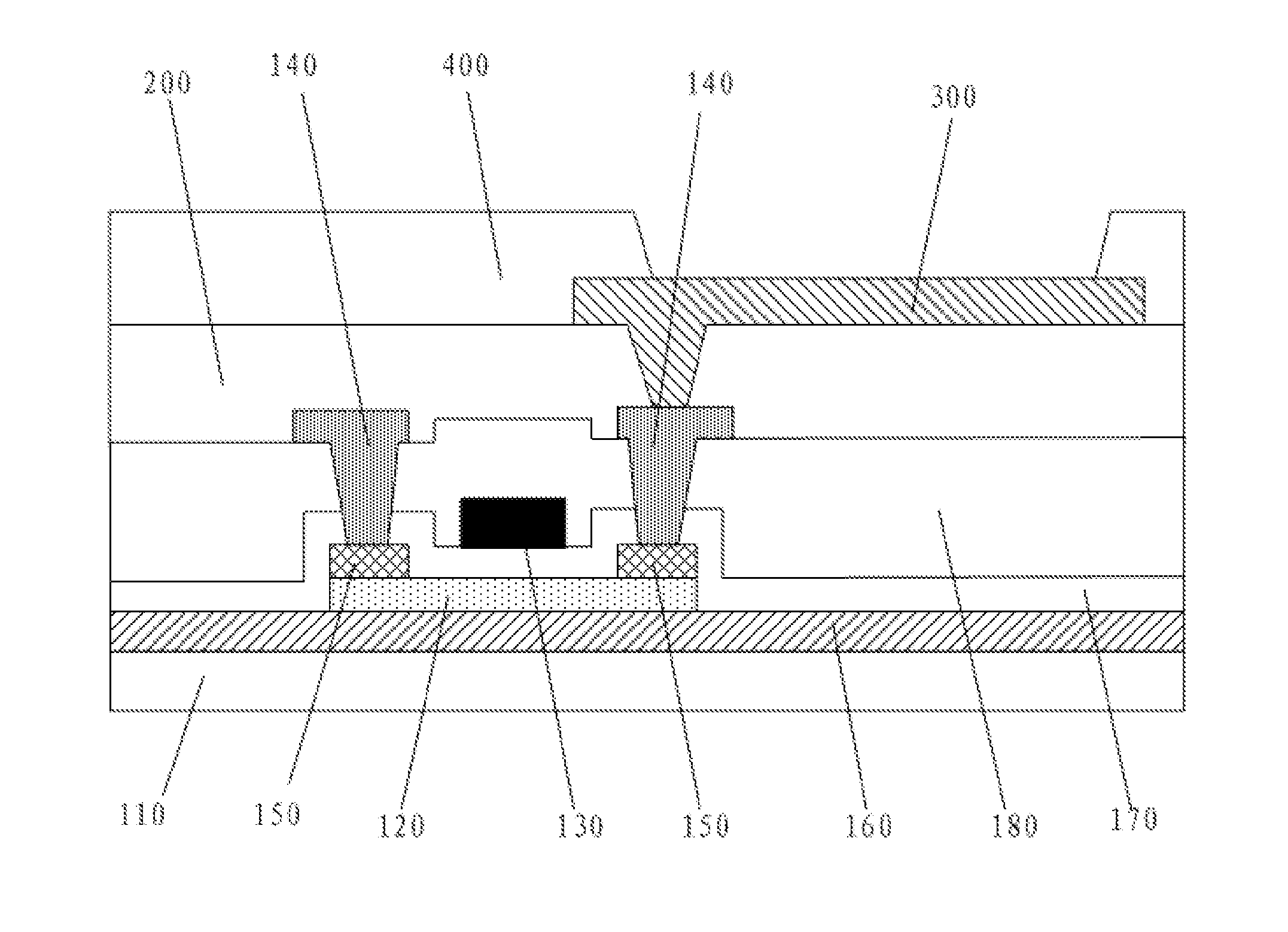 Method for preparing graphene, thin-film transistor, array substrate, and display panel