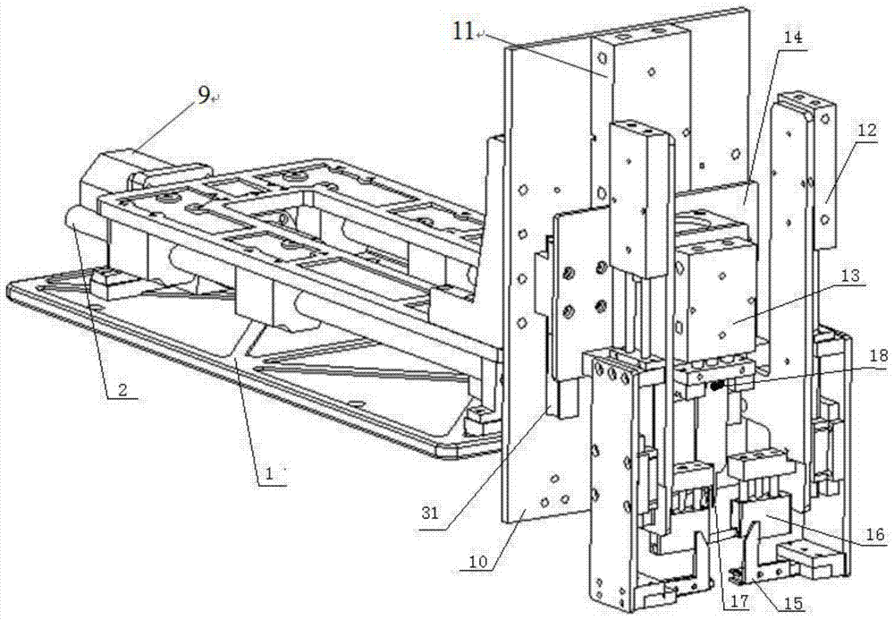 A color separation and stripping machine