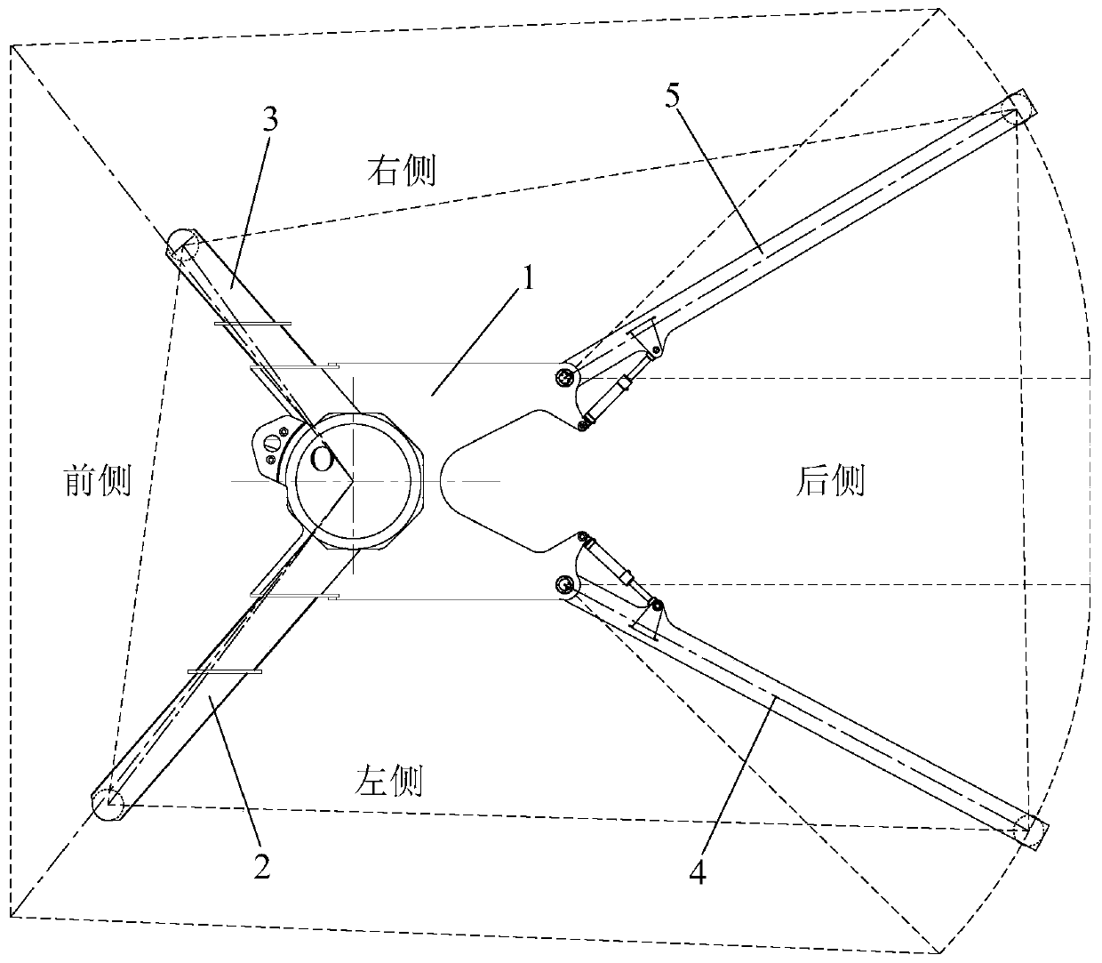 Boom system control method, boom control system and boom equipment