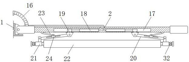 Quick leveling device for building highway construction