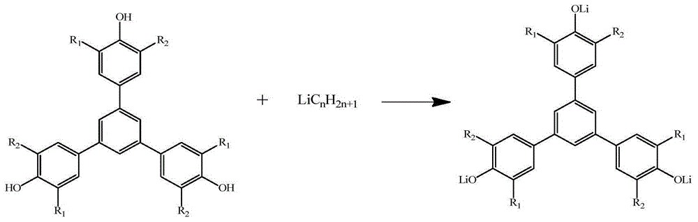 A kind of triphenoxy biscyclopentadienyl titanium catalyst and its preparation method and application