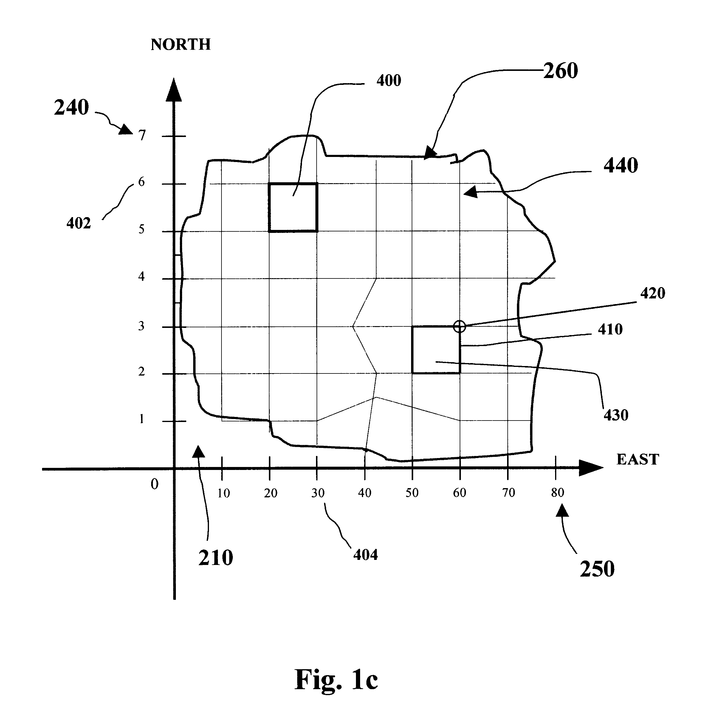 System and method for defining and creating surrogate addresses for township and range quarter sections