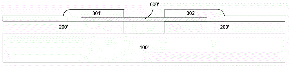 Double-cantilever-beam MEMS (Micro-electromechanical System) device based on inversion process and forming method thereof