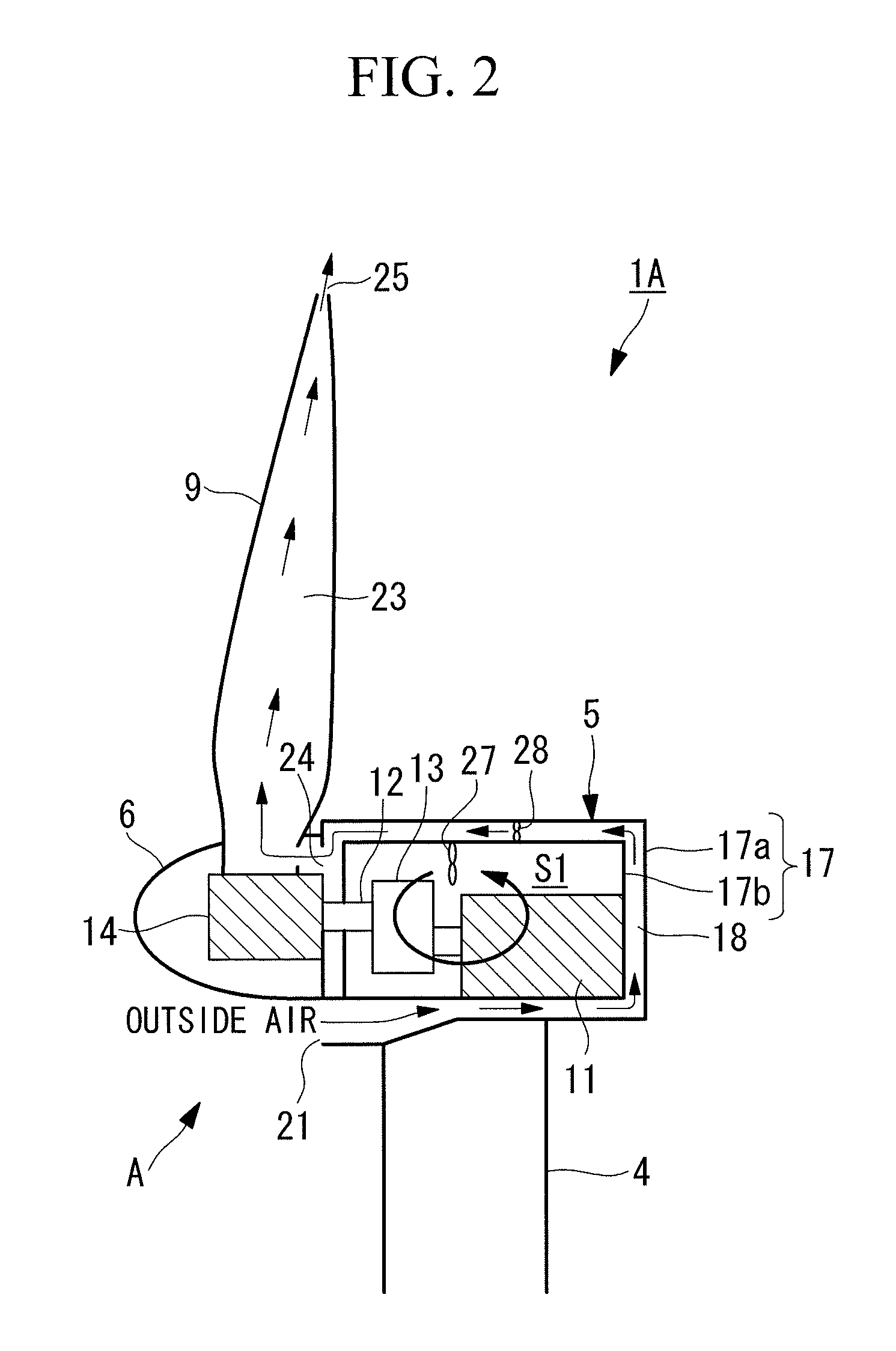 Wind turbine generating apparatus