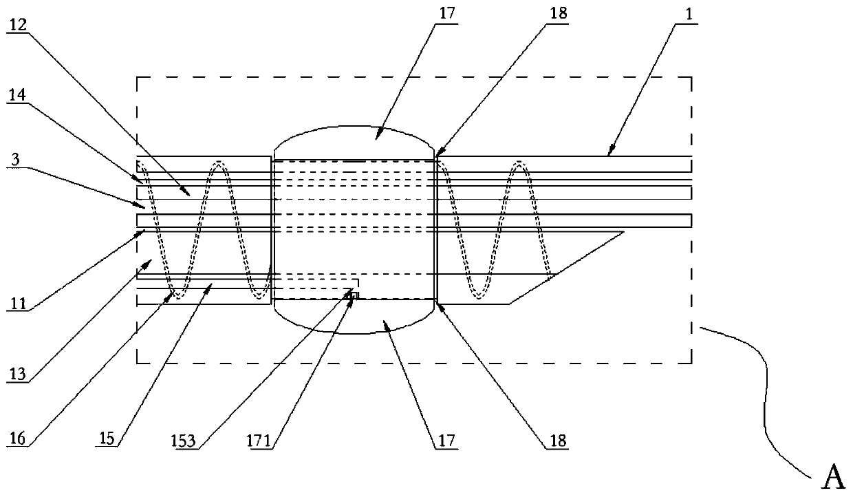 Visible flexible double-lumen tube cannula