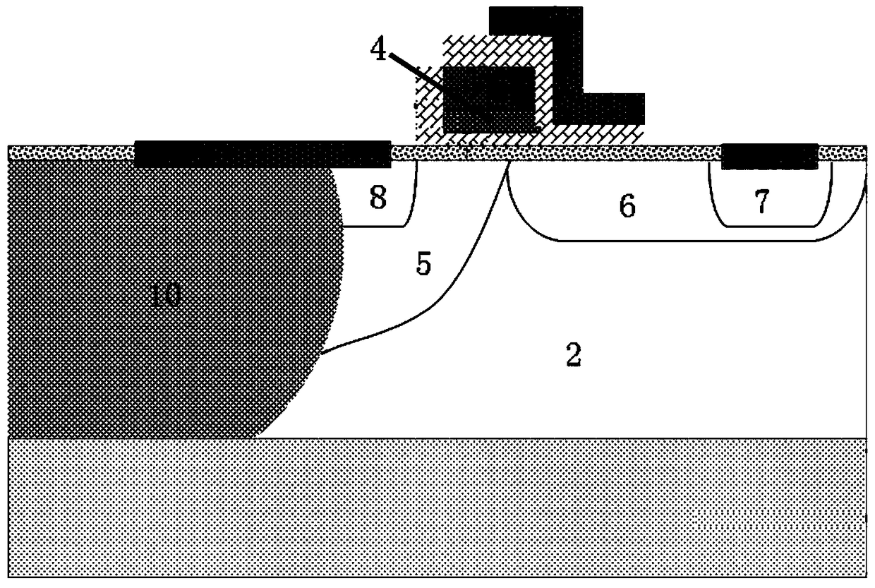 rfldmos device and its manufacturing method