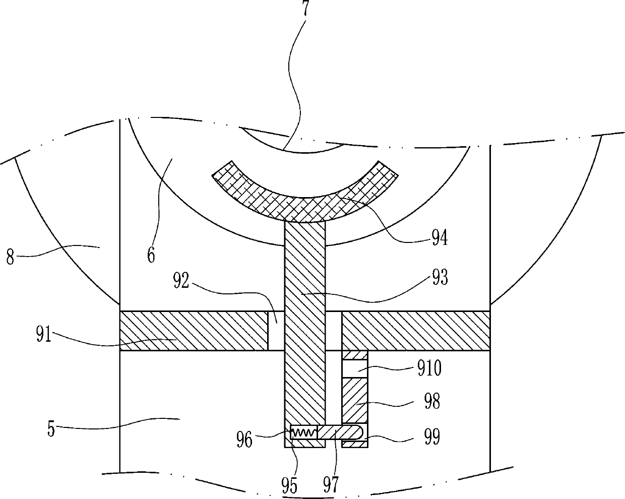 Water pumping pipe belt winding-unwinding device for water conservancy project