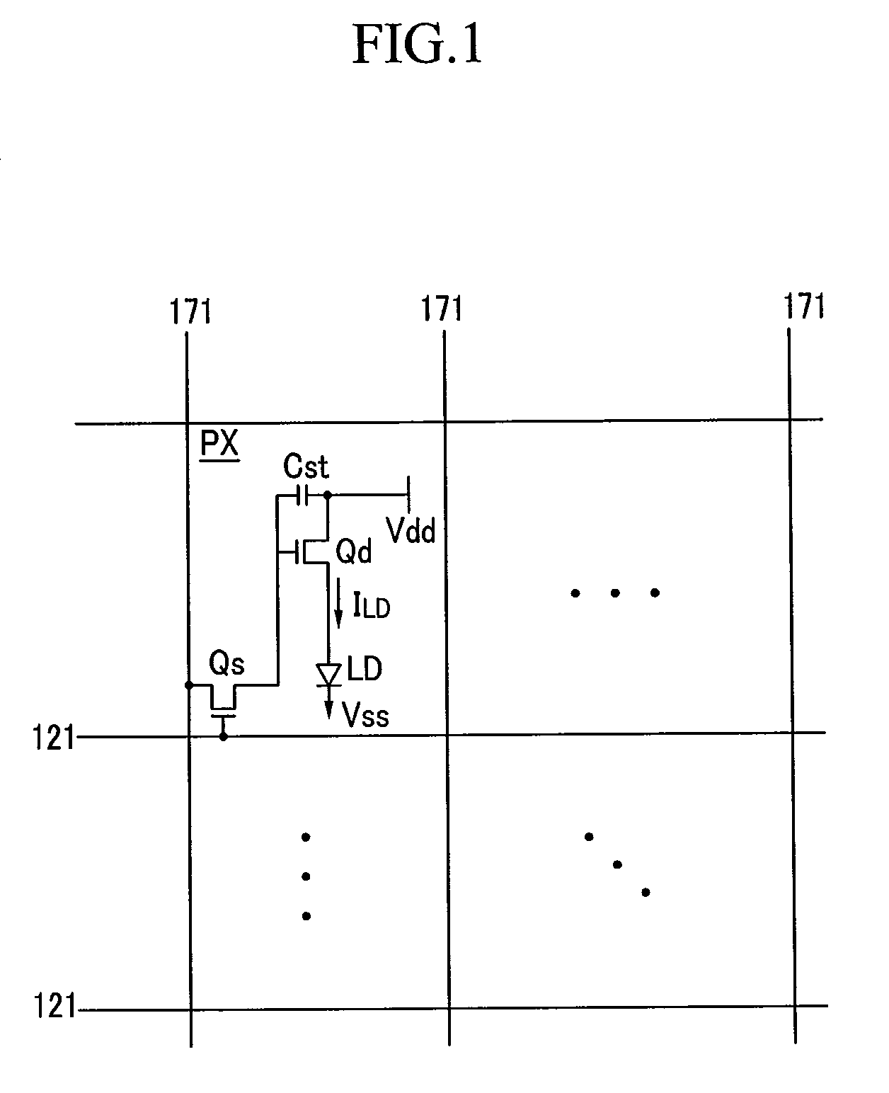 Organic light emitting diode display including a driving voltage line and method for manufacturing the same