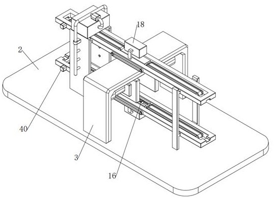 Self-adaptive pretreatment type automobile part stamping device and using method thereof