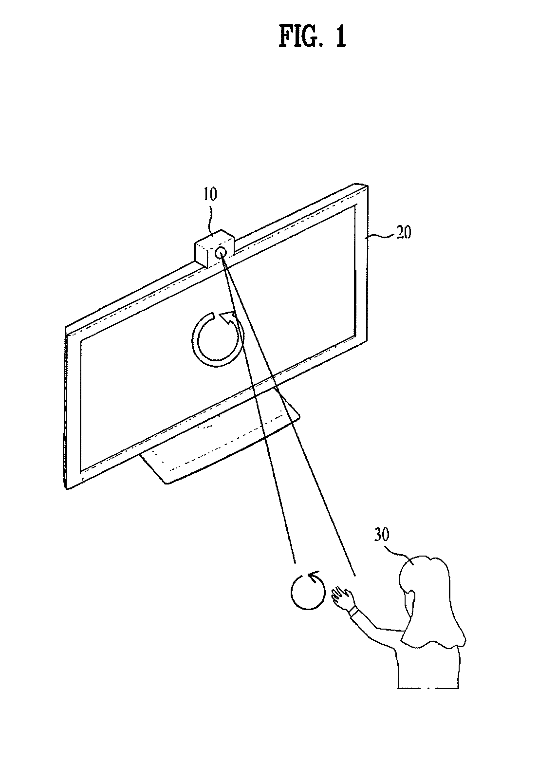 Gesture-based user interface method and apparatus