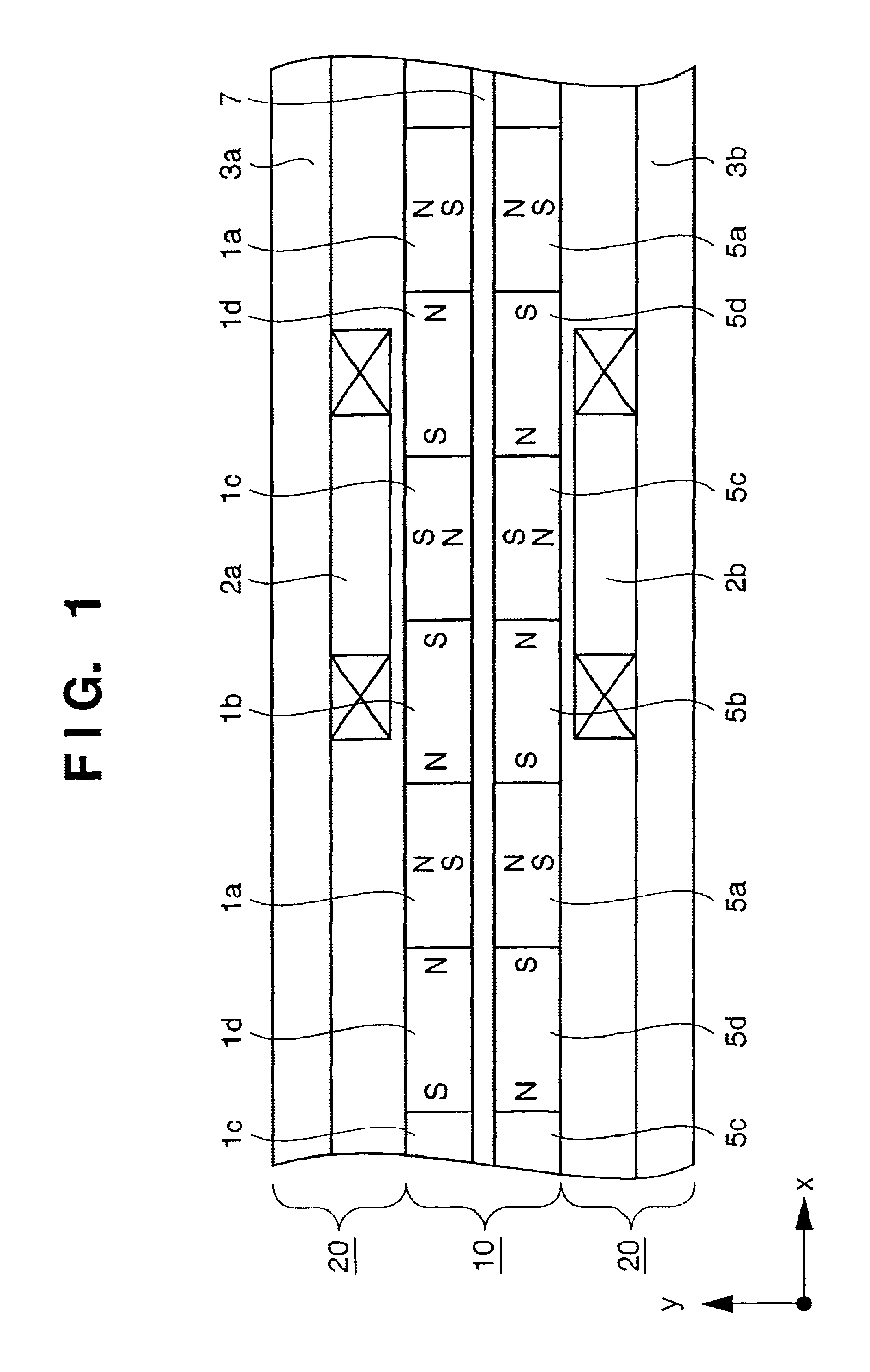 Linear motor and stage apparatus, exposure apparatus, and device manufacturing method using the same