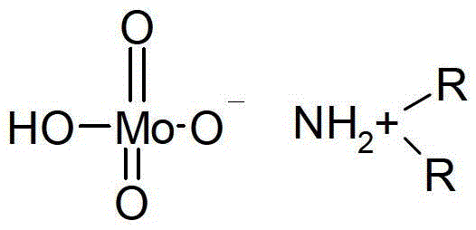An oil-soluble non-sulfur phosphorus organic molybdenum compound, its preparation method and application